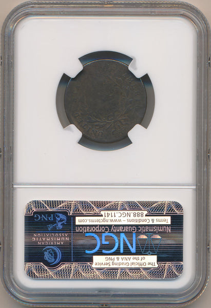 1797 1/1 Plain Edge Half Cent. C-1. NGC Fine Details Image 2