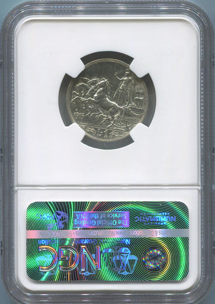 1915 R Italy lira. NGC AU Details Image 2