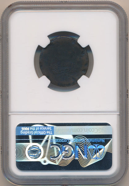 1797 L Edge Low Head Half Cent C-3b Overstruck NGC AG Details. Rarity 4 Inv #MC2 Image 2