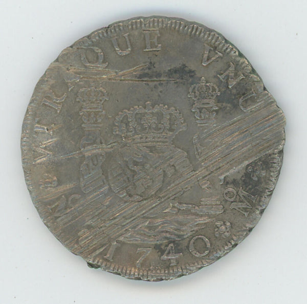 1740/30 MO MF Mexico 8 Reale. Image 2