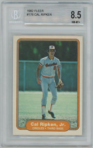 1982 Fleer Cal Ripken Jr. #176 Beckett 8.5 Image 1