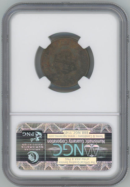 1828 Classic Head Half Cent, C-1 13 Stars. NGC VF20 Image 2