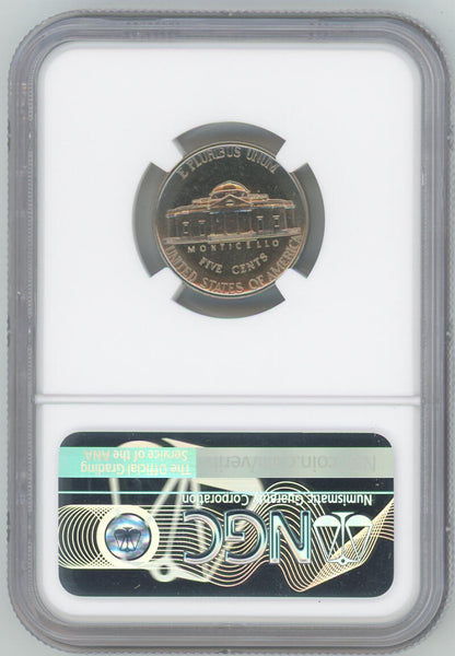 1940 Reverse of 40 Proof Jefferson Nickel. NGC PF67+ Image 2