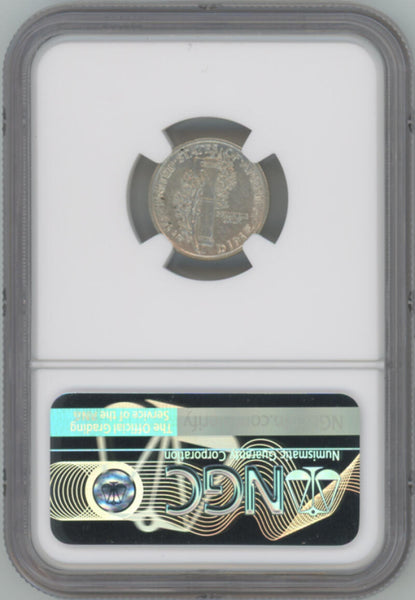 1942/41 Mercury Dime. NGC AU55 Image 2