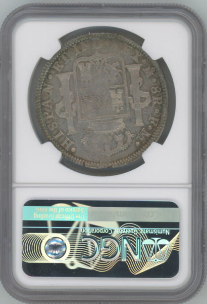 1795 MO FM Mexico 8 Reale. NGC MS61 Image 2