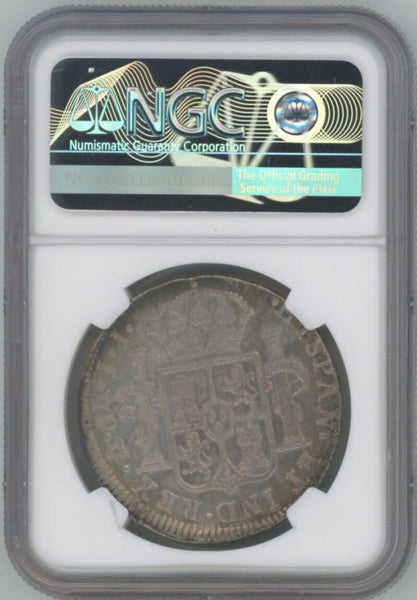 1820 MO JJ Mexico 8 Reale. NGC AU Details Image 2