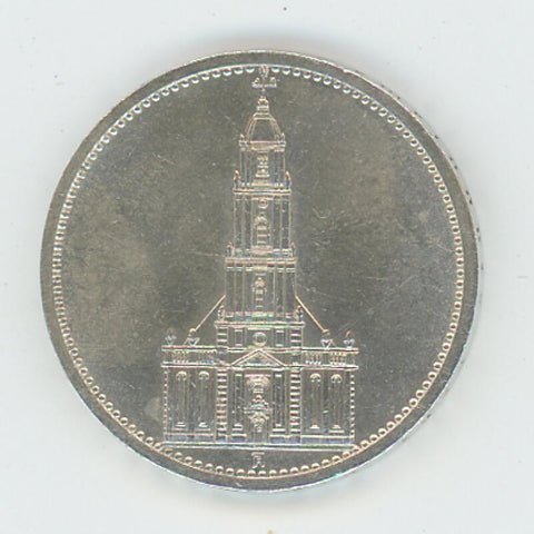 1934 A Germany 5 Reichsmark. RAW Image 1