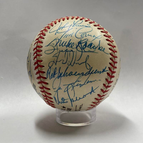 1987 St. Louis Cardinals Team Signed N.L. Champions Baseball. Auto PSA Image 3