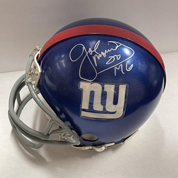 Joe Morris Signed Mini Helmet. Auto PSA Image 3