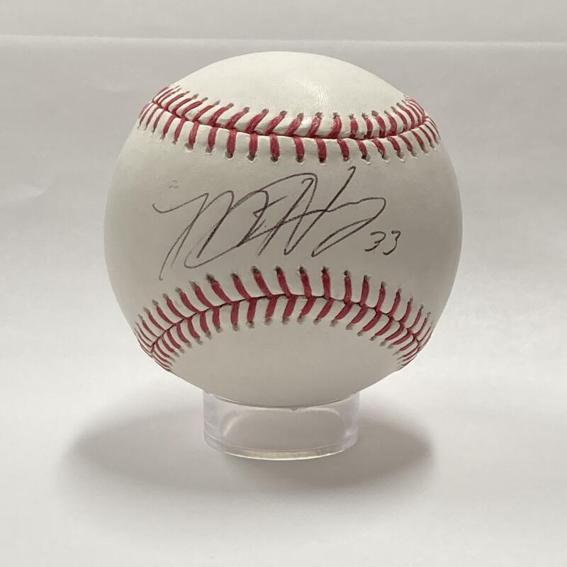 Matt Harvey Single Signed Baseball. Auto MLB Image 1