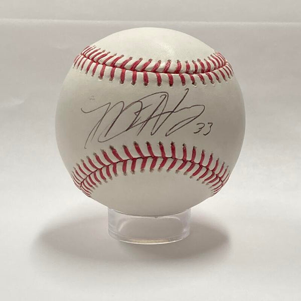 Matt Harvey Single Signed Baseball. Auto MLB Image 1