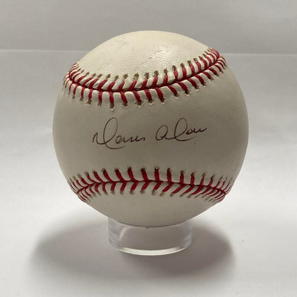 Moises Alou Single Signed Baseball. Auto MLB Image 1