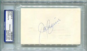 Joe Cronin Signed Cut Card. Auto PSA CS Image 1