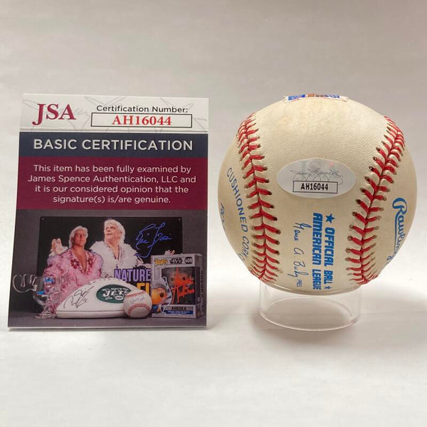 Nolan Ryan Single Signed Limited Edition 1973 Baseball. Auto JSA Image 4