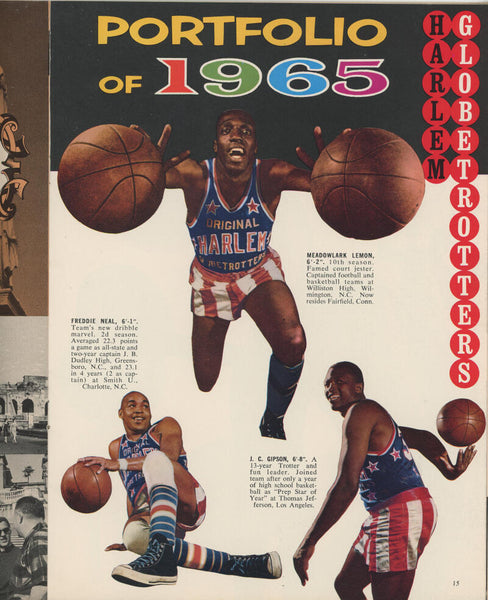 Satchel Paige Signed Harlem Globetrotters Program. PSA Authentic Image 2