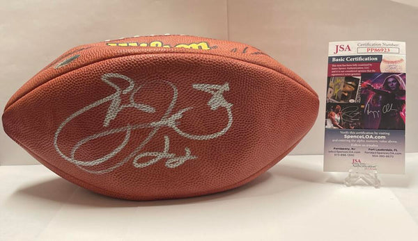 Emmitt Smith Signed Football. Auto JSA Image 5