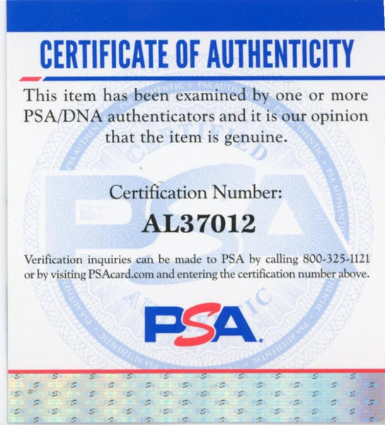 David Stern Signed NBA Basketball. Auto PSA Image 4