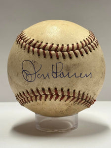 Don Larsen Signed Game Used 1950s Official Baseball. Auto JSA Image 1