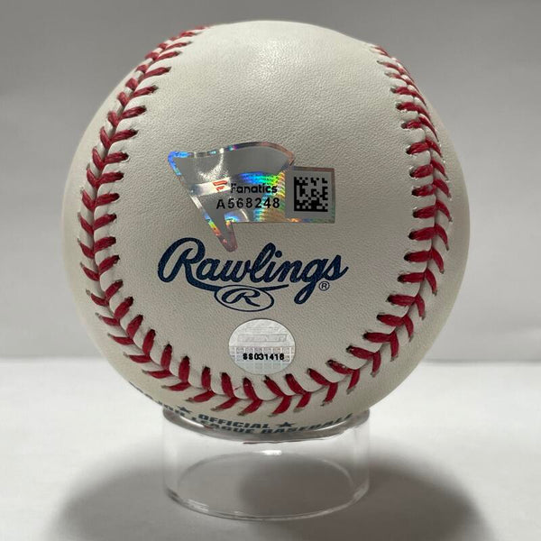 Juan Lagares Single Signed Baseball. Auto Fanatics, Steiner MLB Auth  Image 3