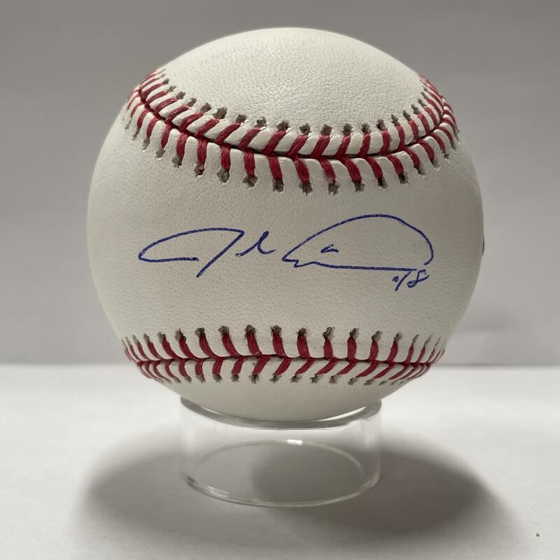 Jacob deGrom Single Signed Baseball. Auto Fanatics, MLB Auth  Image 1