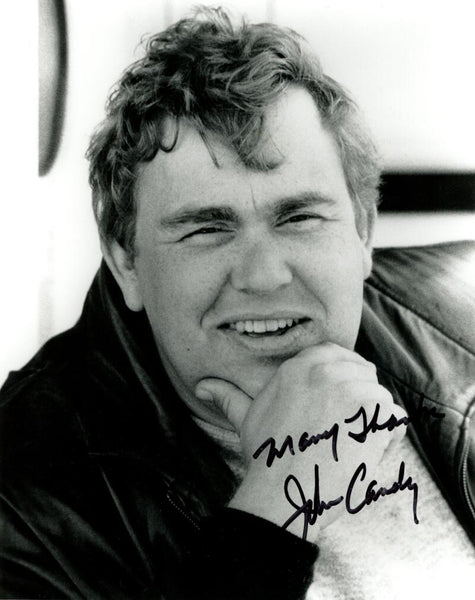 Rare John Candy Signed & Inscribed 8x10 Photo. Auto PSA Image 1