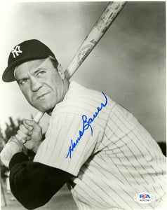 Hank Bauer Signed 8x10 Photo. PSA Image 1