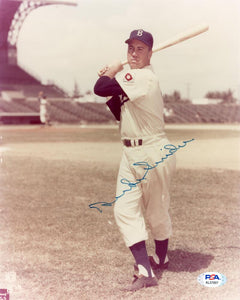 Duke Snider Signed Photo. Auto PSA (sticker only) Image 1