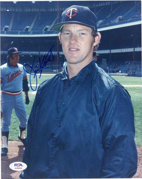 Jim Kaat Signed 8x10 Photo. Auto PSA Image 1