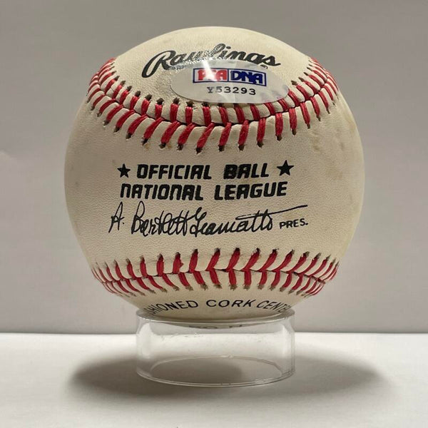 Elmer Val Single Signed Baseball. Auto PSA/DNA Image 2