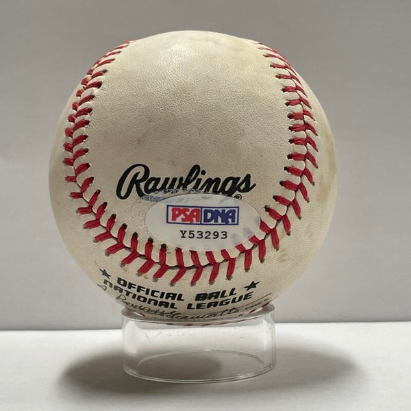 Elmer Val Single Signed Baseball. Auto PSA/DNA Image 3