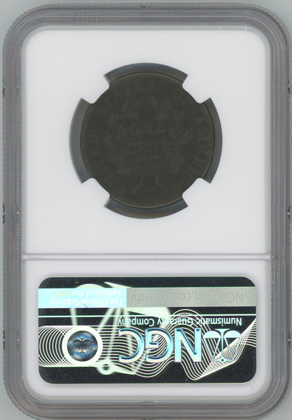 1803 Draped Bust Large Cent, NGC VG Details Image 2