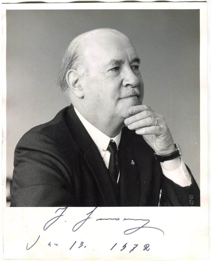 Igor Sikorsky Signed 8x10 Photograph. Auto JSA (jm) Image 1