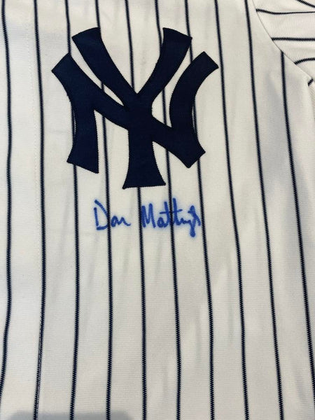 Don Mattingly Signed, Mitchell & Ness Jersey Image 2