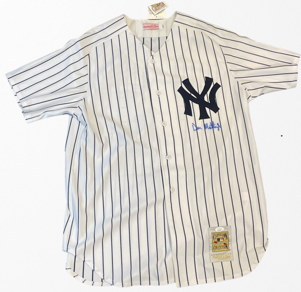 Don Mattingly Signed, Mitchell & Ness Jersey Image 1