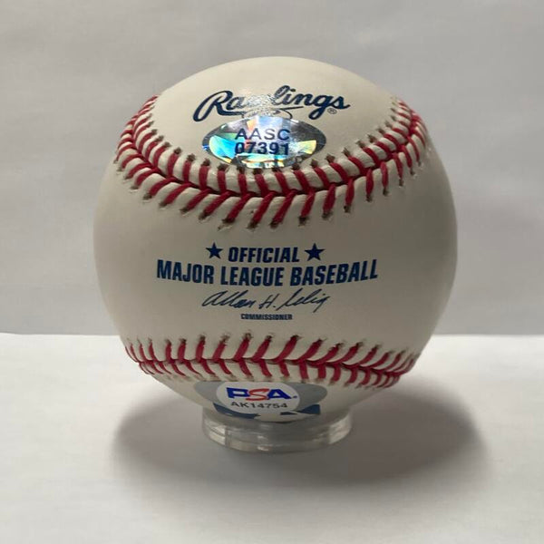 Bobby Richardson Single Signed Baseball. Gem Mint Auto PSA  Image 2