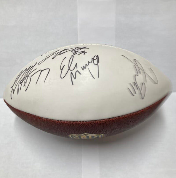 2006 New York Giants Team Signed Ball. Auto JSA Image 3