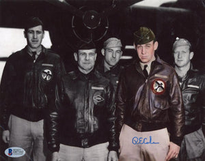 Richard Cole Signed 8x10 Photo WWII Doolittle Raiders Japan. Auto Beckett Image 1