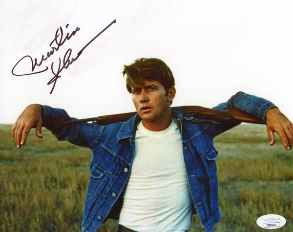 Martin Sheen Signed 8x10 Photo. Badlands 1993. Auto JSA  Image 1