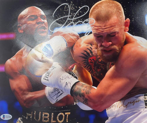 Floyd Mayweather 11x14 Signed Photograph. Auto Beckett Image 1