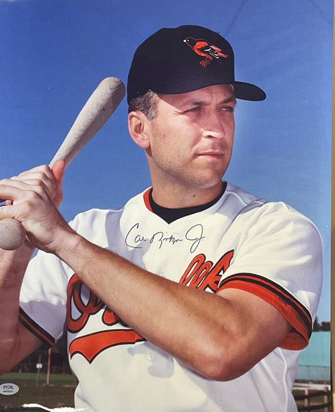 Cal Ripken Jr. Signed 16x20 Photograph. Auto PSA Image 1