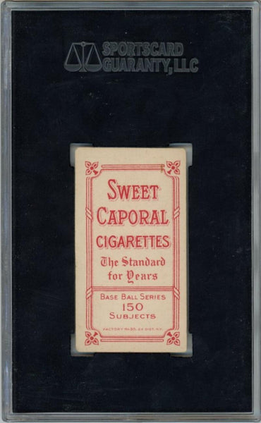 George Brown 1909 Sweet Caporal #50 T206. SGC 4 Image 2