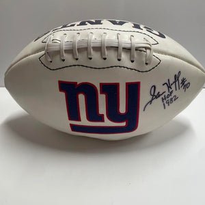 Sam Huff Signed NY Giants Football. Auto Sports Mem VIP  Image 1