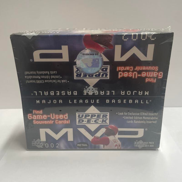 2002 Upper Deck MVP Baseball Factory Sealed Box. Game Used.  Image 1