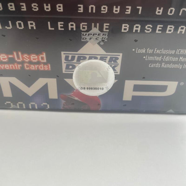 2002 Upper Deck MVP Baseball Factory Sealed Box. Game Used.  Image 2