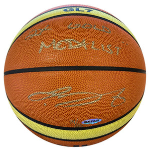 LeBron James Signed Basketball 2x Gold Medalist. Upper Deck UDA Limited Edition Image 1