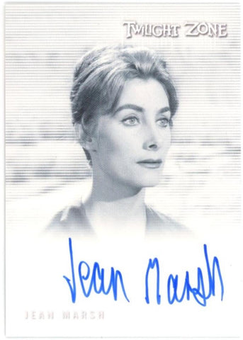 2009 Jean Marsh Signed CBS Twilight Zone 50th Anniversary. Auto A-117 Image 1