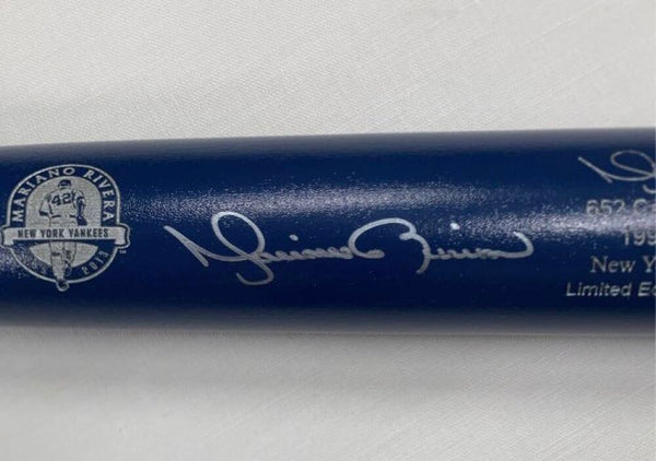 Mariano Rivera Signed Commemorative Retirement Bat, Limited Edition 1652. Auto Steiner Image 2