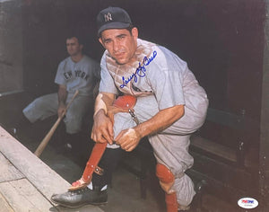 Larry Yogi Berra Full Name Signed 11x14 Photo. Auto PSA  Image 1