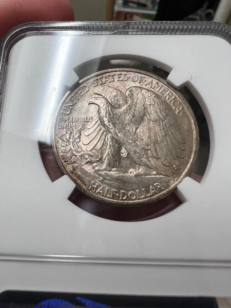 1933 S Walking Liberty Half Dollar, NGC MS66 Image 3