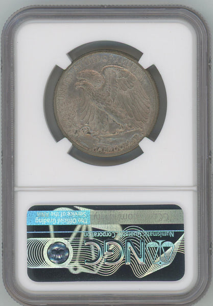 1918 D Walking Liberty Half Dollar, NGC MS61 Image 2